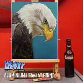 Bald Eagle Canvas Art - Majestic Bald Eagle by Chris Tutty